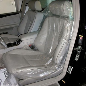 Atölyeden araba koltuğu düşük fiyat özel tek kullanımlık şeffaf şeffaf su geçirmez plastik koruma filmi araba koltukları kapak - Product Image 2
