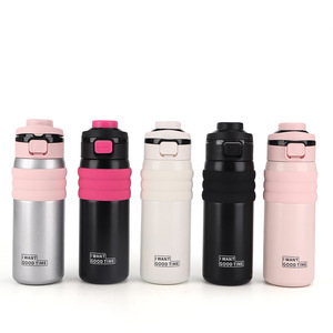 Bouncing Cup Stainless Steel Tumbler 316 Insulated Portable Travel Mug With Straw Sports Outdoor Use - Product Image 4