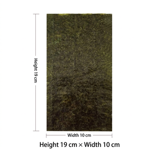 Feuilles de Nori Grillées Emballées Individuellement pour Onigiri Triangulaires, Boules de Riz, <span class=keywords><strong>Sushi</strong></span>, Demi-Coupées, Vente Directe Usine - Product Image 3