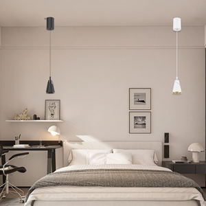 Lampu langit-langit LED liontin dapat diatur, lampu sorot gantung Modern dapat ditarik untuk ruang makan, Area dapur Bar - Product Image 5