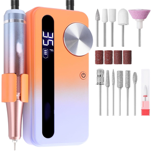 2025 Newly Released Professional Low Noise Electric <strong>Nail</strong> Drill Machine Portable Manicure Set <strong>Nail</strong> Polisher <strong>Driller</strong> for Women - Product Image 2