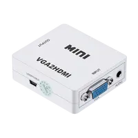 HD-MI-transmisor de entrada Digital AV2 a RCA, convertidor universal de salida CVBS de Audio/vídeo analógico