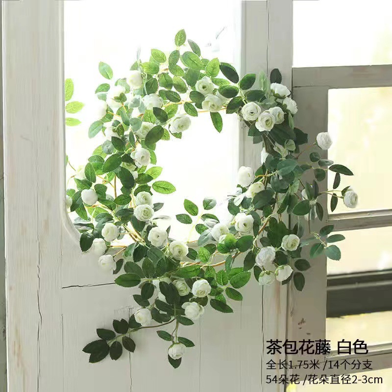 A white tea bag flower vine (1.75 meters)
