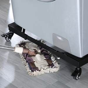 <span class=keywords><strong>Support</strong></span> réglable pour <span class=keywords><strong>climatiseur</strong></span>, cadre <span class=keywords><strong>de</strong></span> base pour réfrigérateur, 4 roues universelles en caoutchouc, base pour machine à laver facile à déplacer - Product Image 5