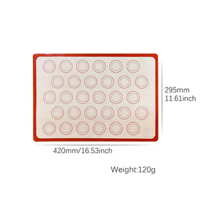 Tapis de cuisson grande taille, tapis en silicone résistant à la chaleur et antiadhésif, tapis coloré en gros - Product Image 2