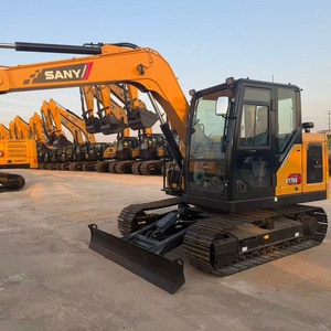 รถขุดตีนตะขาบ Sany SY75C สภาพใหม่ น้ำหนัก 7.5 ตัน เครื่องยนต์ Kawasaki ปั๊มไฮดรอลิกและเกียร์บ็อกซ์ ระบบควบคุม PLC มอเตอร์ - Product Image 6
