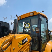 Retroexcavadora JCB 4cx chargeuse-pelleteuse d'occasion à partir de 2019, chargeuse-pelleteuse JCB originale multifonctionnelle 3CX 4CX 4x4 fabriquée au Royaume-Uni