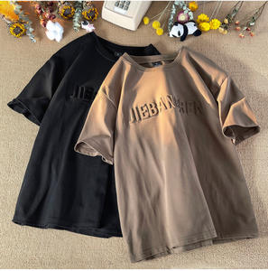 पुरुषों के लिए आकस्मिक पहनने वाले 3 डी-शर्ट कस्टम ब्रांड लोगो 100% प्रतिशत कपास टी शर्ट का प्रतीक पुरुष के लिए प्रिंट - Product Image 4