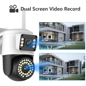 Уличная PTZ-камера YOOSEE APP 4 МП с двумя объективами, Wi-Fi, двусторонней аудиосвязью, AI-обнаружением движения и функцией охотничьей сигнализации - Product Image 3