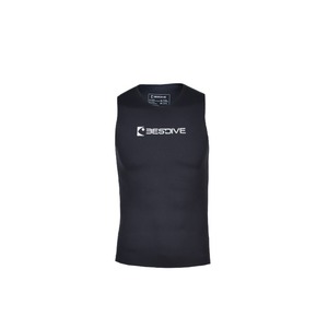 <span class=keywords><strong>BESTDIVE</strong></span> Gilet de plongée sans col 3 mm pour homme, coloré, super élastique, à cellules ouvertes, pour la plongée en apnée - Product Image 2