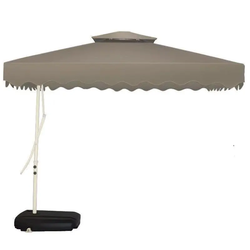 Top quality outdoor beach patio sun umbrella sunshade custom printed parasol