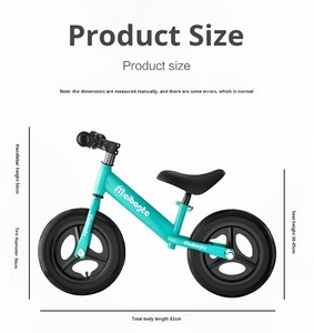 <span class=keywords><strong>Draisienne</strong></span> en Acier pour Enfants de 2 à 8 Ans, Roues de 12 à 14 Pouces - Product Image 2