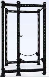 Équipement <span class=keywords><strong>de</strong></span> fitness à domicile à bas <span class=keywords><strong>prix</strong></span> : Power Rack multifonctionnel pour squats et demi-rack <span class=keywords><strong>de</strong></span> musculation pour <span class=keywords><strong>salle</strong></span> <span class=keywords><strong>de</strong></span> <span class=keywords><strong>sport</strong></span> - Product Image 3