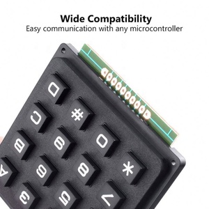 Módulo de Teclado de Matriz 4x4 Económico, 16 Teclas, para Teclado 4x4 Negro - Product Image 5