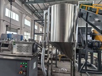 Ligne d'extrusion à double vis à économie d'énergie pour la fabrication de granulés de plastique PPR, machine à faible déchets pour le traitement des composés plastiques