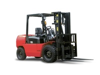 Camion diesel série REDLIFT 4t hauteur de levage 5000mm changement latéral et réglage automatique de la fourche CE ISO personnalisé