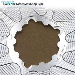 Plateau de pédalier SeeMore 36/38T 3-boulons 3mm Offset pour vélo de route GXP <span class=keywords><strong>SRAM</strong></span>, Narrow Wide, fixation directe, fermé - Product Image 5