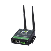Routeur industriel 4G double port Ethernet, prise en charge de toutes les cartes SIM, convertisseur RS485 vers WiFi, communication PLC à distance, fabricant