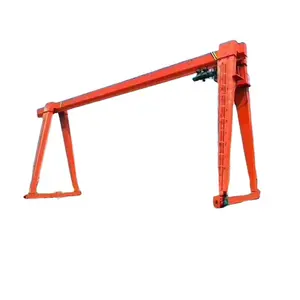 Used port truss mobile electric single beam gantry cranes 10 ton 15ton price for sale