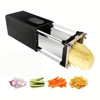 Coupe-légumes électrique à lame en acier inoxydable pour frites, vente chaude
