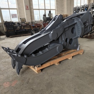 Stazione di acquisto di rottami di ferro con escavatore in acciaio azionato per escavatore rotante idraulico - Product Image 1