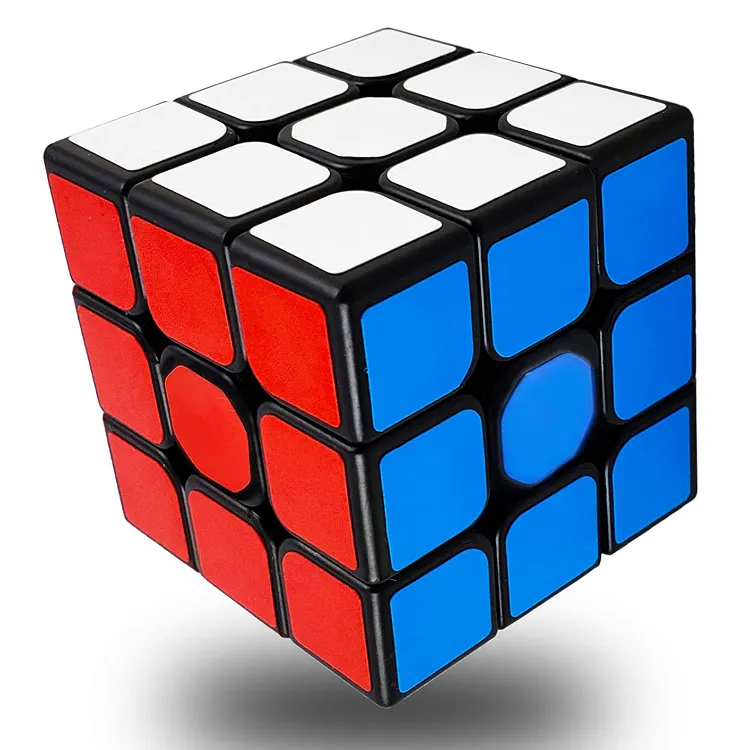 बच्चों के शैक्षिक प्लास्टिक घन खिलौने 3x3x3 विरोधी तनाव गति जादुई घन 3x3x3 पहेली शैक्षिक खिलौना Rubikes जादू क्यूब्स