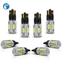 JG Nouveau 24V T10 W5W LED Super Puissant 12V 24V Camion Lumière Intérieure de Dôme Plaque d'Immatriculation Lampe Canbus Sans Erreur Puissant Feu de Stationnement