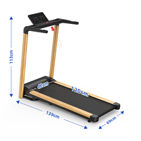 Tapis roulant électrique pliable Kreeda pour la maison, équipement de fitness, machine de course motorisée avec écran LCD, modèle professionnel