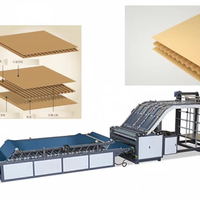 Machine de laminage automatique complète pour carton ondulé et papier carton