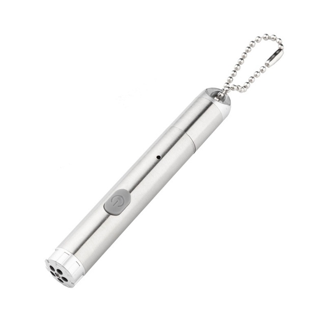 USB Rechargeable Cat Laser Pointer Toy Cat Teasing Pen Eco-Friendly Classic Red Light Cat Interactive Toy Hot Sale Pet Supplies