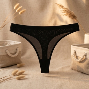 ชุดชั้นในสตรีถักสีพื้นกางเกงชั้นในสีพื้น - Product Image 3