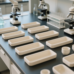 Customizable Alumina Crucible with <b>Cover</b> for Gold Melting, High <b>Temperature</b> Resistant Custom Crucible - Product Image 4