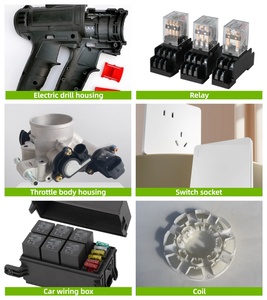 Нейлон <span class=keywords><strong>PA6</strong></span> безволоконный, красный, фосфористый, огнестойкий, для литья под давлением, с высокой ударной прочностью и термостойкостью - Product Image 3
