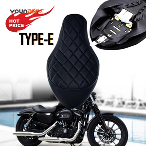 เบาะที่นั่งรถมอเตอร์ไซค์ดัดแปลง YD-SS-029ที่นั่งเดี่ยวเดินทางได้สบายสำหรับฮาร์เลย์ XL883 XL1200 2004 - 2022 - Product Image 6