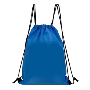 Factory Made in China Popular Water Proof Light Ball Sport Large Capacity Drawstring Backpack Cinch String Bag