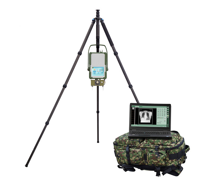 High Frequency DR System 5.6kW X Ray Machine, Outdoors Mobile X-ray System Medical X-ray Equipments & Accessories