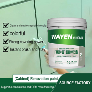 <span class=keywords><strong>Peinture</strong></span> en <span class=keywords><strong>bois</strong></span> à base d'eau à couverture élevée pour la rénovation de meubles changement de couleur porte en <span class=keywords><strong>bois</strong></span> armoire de chevet revêtement liquide à la maison - Product Image 3