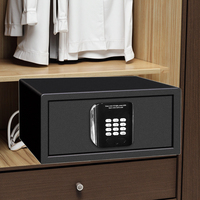 Coffre-fort mini pour ordinateur portable en gros pour hôtel, fabricant E2042MJ, coffre-fort commercial compact à bouton-poussoir avec mot de passe