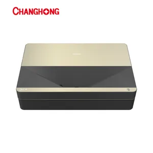 TD 무료화물 Changhong B8U 4K 3D MEMC Lase TV UHD 150 "3840x2160 짧은 던져 레이저 프로젝터 4K