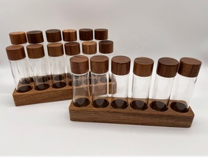 โหลแก้วใส่เมล็ดกาแฟพร้อมที่ใส่ไม้ - Product Image 6