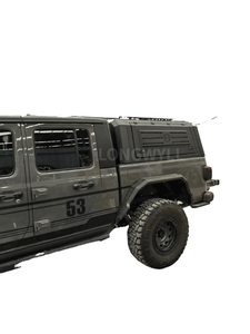 Capotage Robuste en Aluminium Noir Mat Antirouille pour Jeep Gladiator - Product Image 4