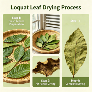 Feuille de Loquat (Eriobotryae Folium) – Matière première végétale aromatique pour thé floral, boisson, parfum, encens, savon, extrait botanique - Product Image 4