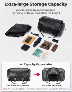 Sac à dos étanche et durable pour sports nautiques, voile, canoë, rafting, moto, océan, voyage, avec roulettes - Échantillon gratuit - Product Image 2