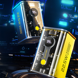 Wekome Tùy Chỉnh Siêu Mỏng 20000MAh Qc3.0 Sạc Nhanh Ngân Hàng Điện Trong Suốt Thiết Kế Cơ Khí Với OEM Thương Hiệu Có Sẵn - Product Image 4