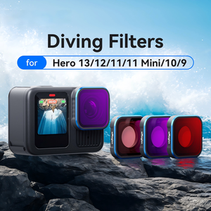 Filtro <span class=keywords><strong>de</strong></span> <span class=keywords><strong>buceo</strong></span> Hot Hit para Hero 13/12/11/11 Mini/10/9, <span class=keywords><strong>gafas</strong></span> protectoras <span class=keywords><strong>GoPro</strong></span> para deportes acuáticos - Product Image 5