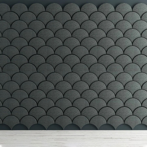 Décoration de bureau ignifuge feutre pour animaux de compagnie insonorisant insonorisé 24mm panneaux acoustiques de plafond mural tableau d'affichage acoustique - Product Image 4