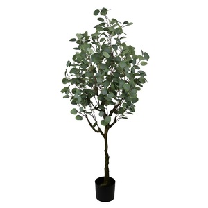 <span class=keywords><strong>Plantes</strong></span> artificielles <span class=keywords><strong>vertes</strong></span> en plastique, eucalyptus pour la <span class=keywords><strong>d</strong></span>écoration intérieure de la maison - Product Image 1