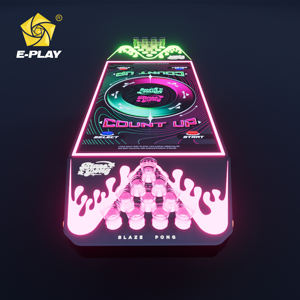 Machine de divertissement Glow <span class=keywords><strong>Ping</strong></span> <span class=keywords><strong>Pong</strong></span> avec écran tactile LED, jeu de bière multijoueur pour bar, attirage de clients et création d'ambiance - Product Image 2