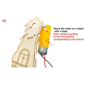 Offre Spéciale bricolage en bois physique école ensemble créatif électrique moulin à vent <span class=keywords><strong>maison</strong></span> EN71 certifié solaire jouet éducatif Science ingénierie - Product Image 4