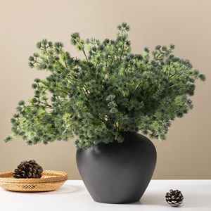 Ramas de Ciprés Artificiales Meng Jie, de 30cm-100cm, de PVC Suave, para Arreglos Florales, Decoración de Interiores - Product Image 4